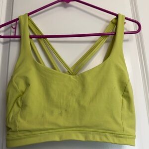 Lululemon Women’s Free To Be Bra — Strappy Back Size 10